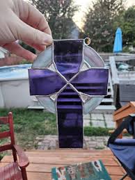 Stained Glass Cross - Etsy