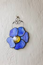 Floral Stained Glass Suncatcher – Handmade Window Decoration ...