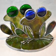 Two Frogs on Lily Pad