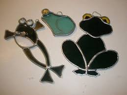 Vintage Lot of 3 Suncatcher Suncatchers FROGS | eBay