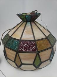 CEILING LAMP vintange SHADE HEAVY PLASTIC MCM DESIGN 16" | eBay