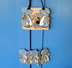 Holly Hobbie Wind Chime, Vintage Ceramic Windchimes, Prairie Sunbonnet Girl, Cottage Garden - Etsy