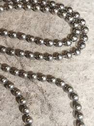 18. Sterling 925 Greenish Turquoise stone Ball link Chain ...