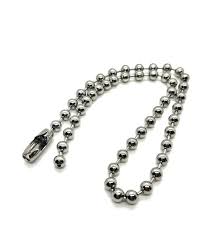 6mm Stainless Steel Ball Chain with Connector | Stainless ...