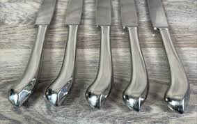 5 Oneida Capello 9.5" French Hollow Pistol Knives Glossy ...