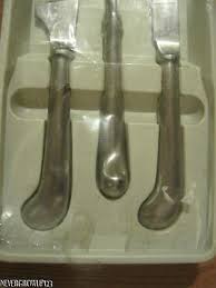 VTG SEARS BOSTON COMMON 3 PC CARVING SET~MEAT FORK~KNIFE ...