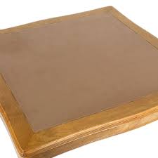 Vintage Wood Framed Folding Card Table with Vinyl Top ...