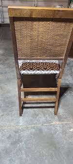 Leg O Matic Vintage Wood Folding Chair for Airstream, Travel ...