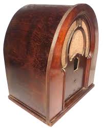 vintage PHILCO 91 CATHEDRAL part: WOOD SHELL 19. X. 16. X ...