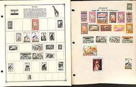 Niger - French Stamp Collection on 28 Scott International ...