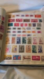 VINTAGE THE NEW WORLD WIDE POSTAGE STAMP ALBUM ~ WITH MANY ...
