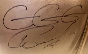 Gennady Golovkin Autographed Huge 22" Title Gold Boxing ...