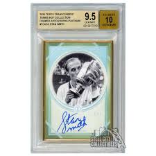 Stan Smith 2020 Topps Transcendent Tennis Platinum Autograph ...