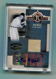 2005 Throwback Threads - STAN MUSIAL - Autograph Game Jersey ...