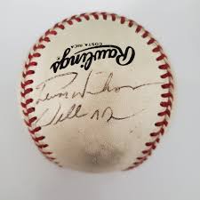 Autographed National League Official Baseball San Francisco ...