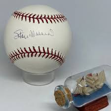 Stan Musial signed Rawlings 2006 World Series Baseball JSA ...