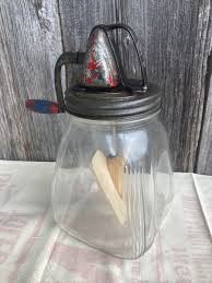 Antique SCC Standard Churn Co Farmhouse Red BUTTER CHURN ...