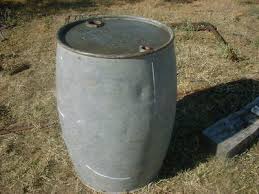 Antique Oil Drum Magnolia Petroluem Co. Texas Div. | #402573261