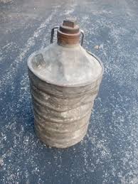 Barn Find Vintage 1920 Standard Oil Can 5 Gallon Galvi.Can ...
