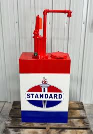 Restored Standard Oil lubester tank w/ pump - Schneider ...