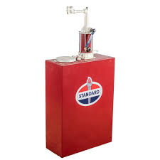 bennett" Lubester Gas Station Oil Dispenser Tank