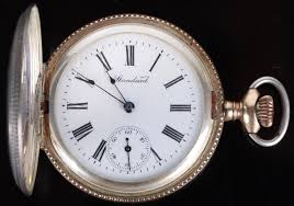 Sold at Auction: VINTAGE STERLING POCKET WATCH STANDARD ...