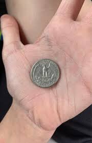 1965 No mint mark quarter