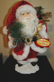 12" Tall Santa Claus Figure Holiday Christmas Decor | eBay