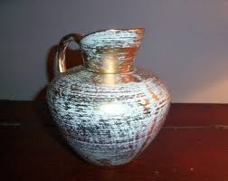 Vintage Hand Painted Stangl Antique Gold Pitcher Jug ...