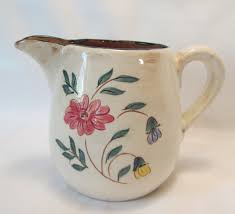 STANGL Pottery Vintage TERRA ROSE 24 Oz. Hand Painted ...