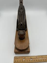 Antique Stanley Wood Plane Hand Wooden Base New Britain Conn. USA 15 inches | eBay