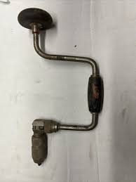 Vintage STANLEY Handyman Bit Brace Ratchet Hand Drill No ...