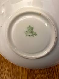 Aynsley Bone China Teacup and Saucer: Pink Rose Urn, Blue ...