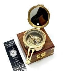 Buy Brunton Nautical Geological Compass in Wooden Box ...