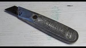 Restoring a Vintage Stanley Knife - YouTube