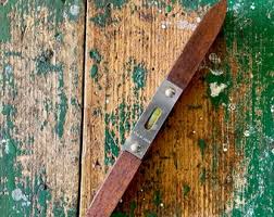 Vintage Level Defiance by Stanley Cherry Wood Small Level Working Level Display Piece Farmhouse Primitive Rustic - Etsy