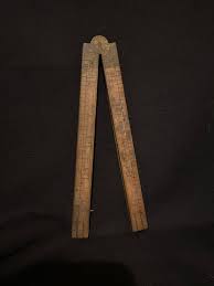 Antique Wooden Stanley 2ft. Folding Ruler - Etsy