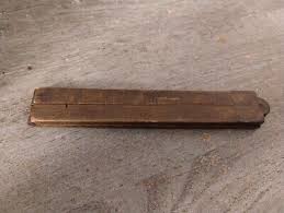 Folding 24" Boxwood & Brass ARCHITECTS RULE | eBay