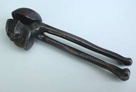 Vintage Skull and Crossbones Nutcrackers~Cast Iron? Bronze?~Rd.No.740410. | #453392253