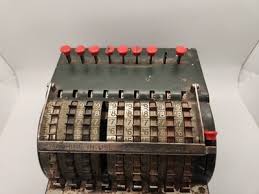 Antique Todd Protectograph Star Adding Machine 1920s Parts ...