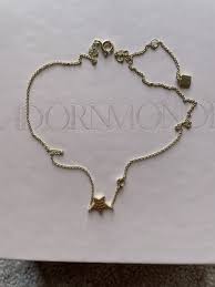 Adornmonde Trev Necklace 14K Gold Plated Sterling silver, New with tags | eBay