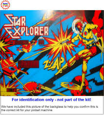 1977 Phillips Star Explorer Pinball Machine Rubber Ring Kit ...