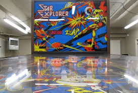 Lot - STAR EXPLORER PINBALL MACHINE, Sentinel Inc.,