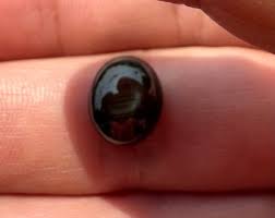 6.30 Carats Natural Black Star Sapphire (untreated) - Etsy