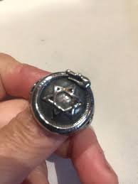 1980's Vintage Silver Star Of David Snake Stainless Steel ...