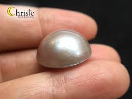 Organic Nude Mabe Pearl Cabochon - 17.6mm Round (MB22 SEP007 ...