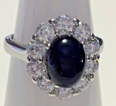 RYZE Fire Opal & White Frost CZ Sterling Silver Ring SZ 5 ...