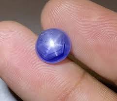 Blue Star Sapphire 3.90ct (BR0087)) Natural Gemstone | eBay