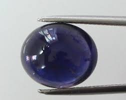 Iolite Gemstone 12x10 Mm Oval Cabochon Loose Gemstone AAA ...