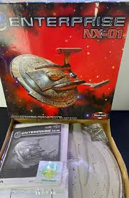 Star Trek NX01 Polar Lights Enterprise Model Kit Toys Hobbies POLAR LIGHTS 1/350 | eBay